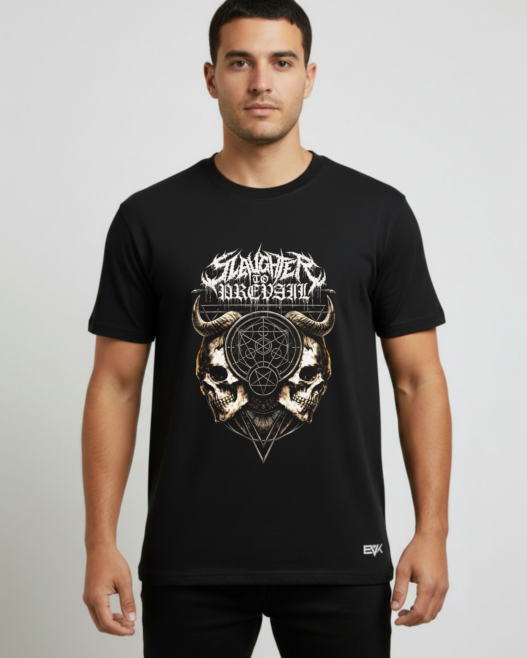 Camiseta Slaughter to Prevail – Geometric Demon Skull