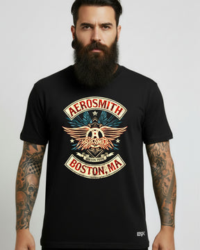 Camiseta Aerosmith – Boston Shield Pride