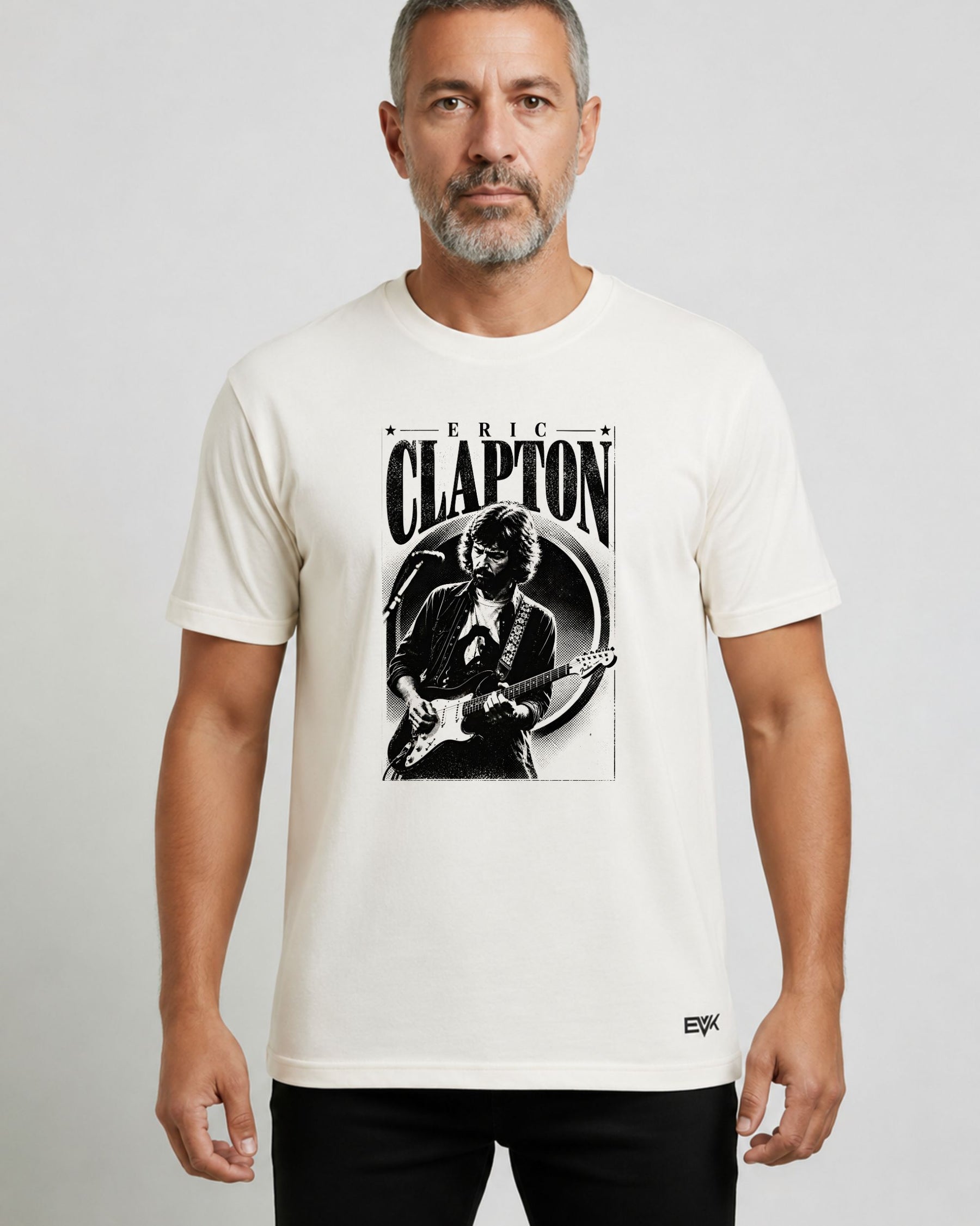 Camiseta Off-White Eric Clapton – Black and White