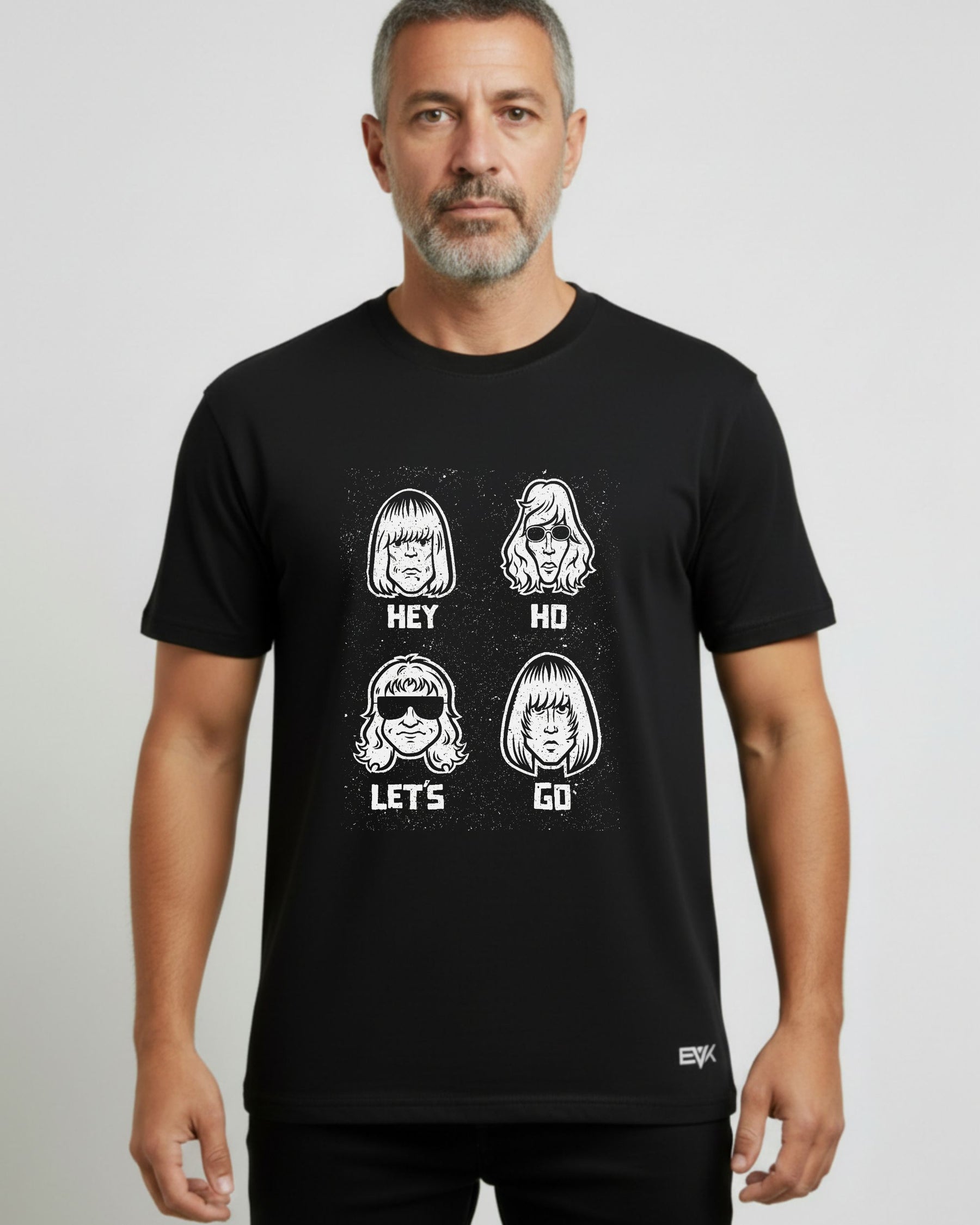 Camiseta Ramones – Hey Ho Let’s Go Cartoon Faces