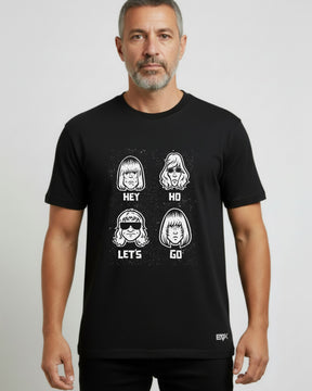 Camiseta Ramones – Hey Ho Let’s Go Cartoon Faces