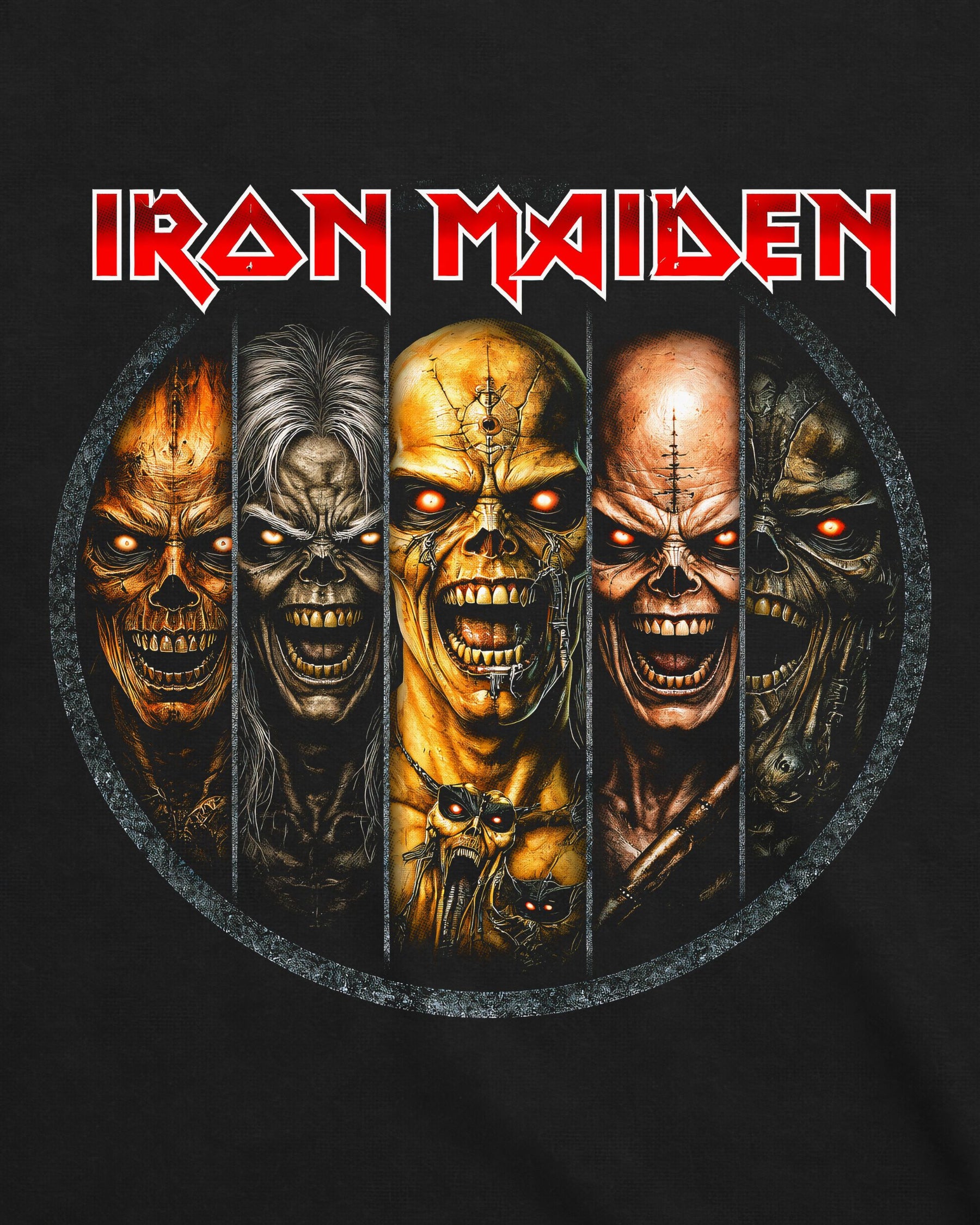 Camiseta Iron Maiden – Eddie Evolution
