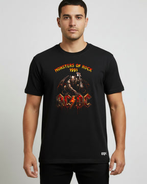 Camiseta AC/DC – Monsters of Rock 1991