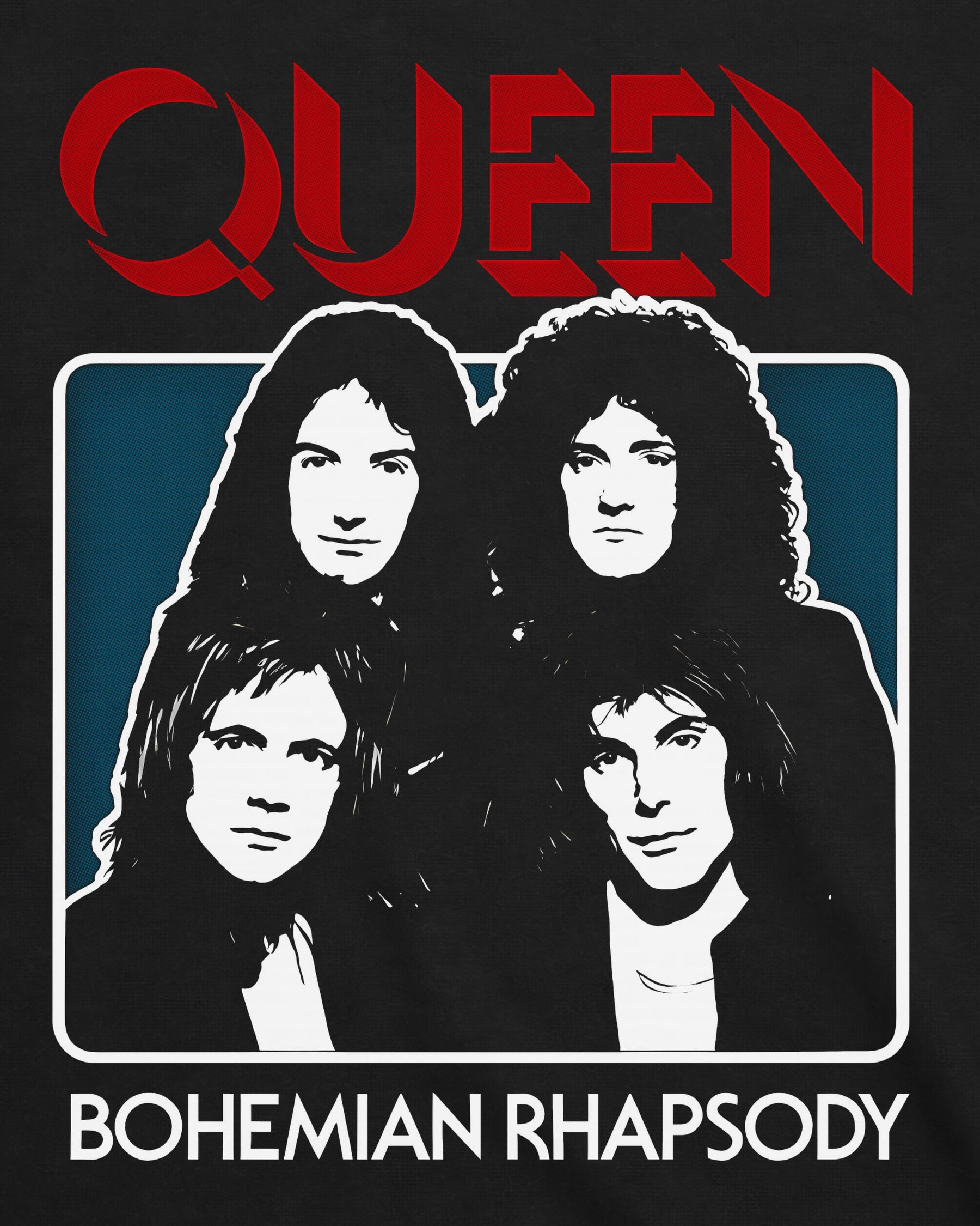 Camiseta Queen – Bohemian Rhapsody