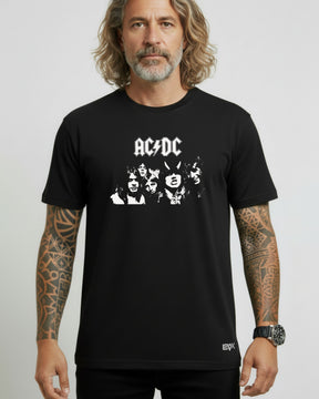 Camiseta AC/DC – Back in Black – Integrantes