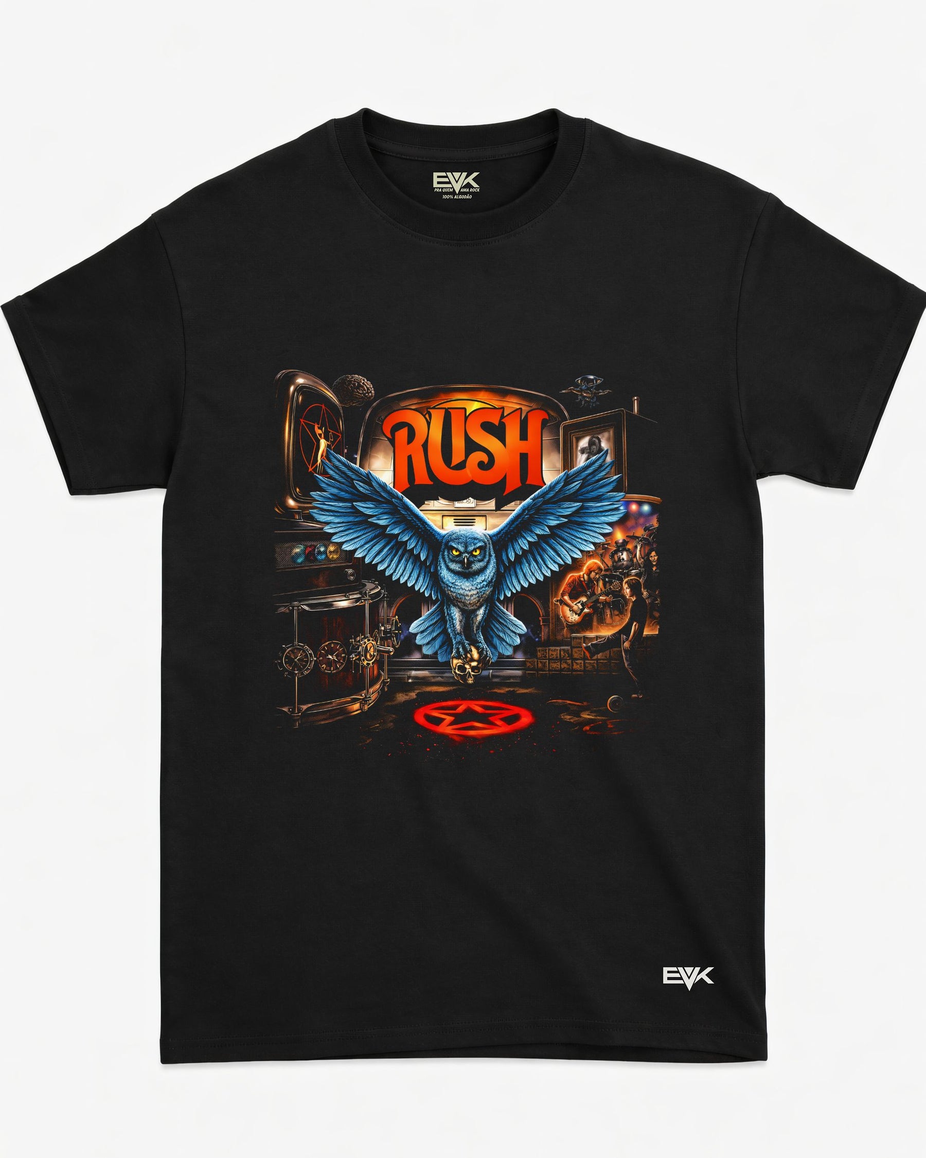 Camiseta Rush – Pinball Art