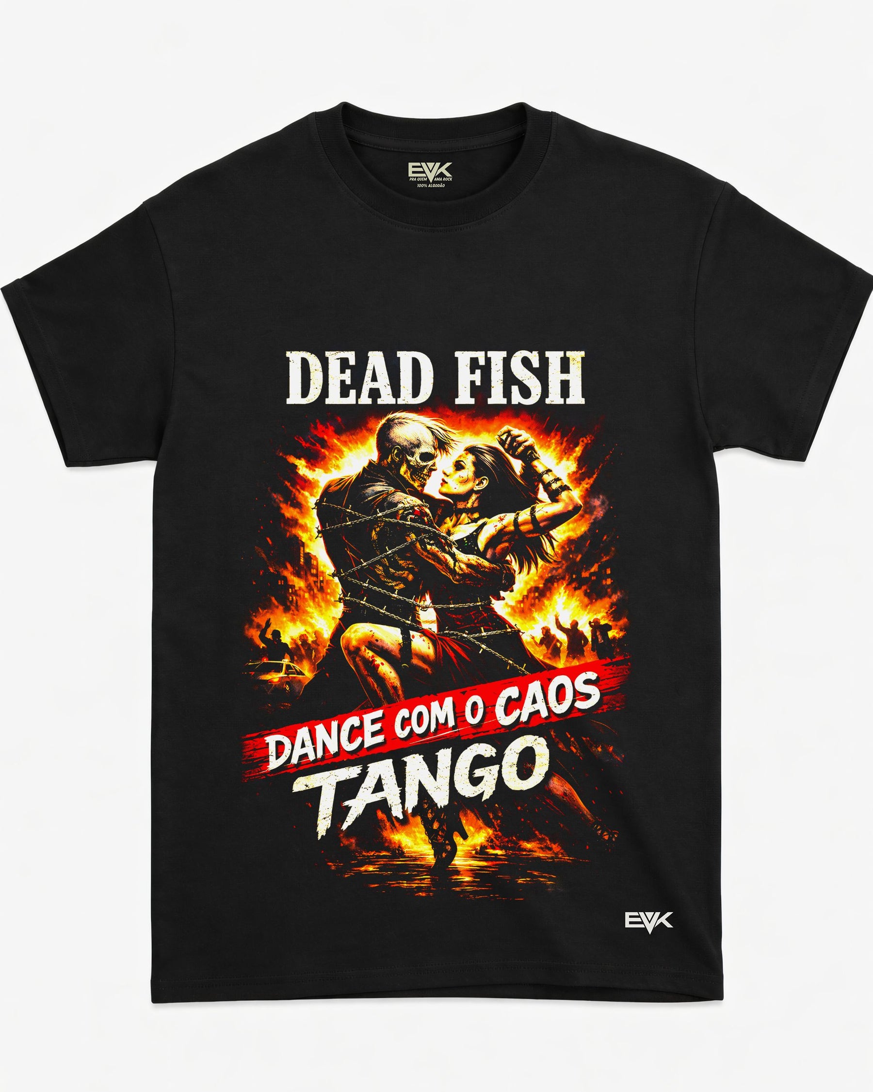 Camiseta Dead Fish – Dance com o Caos