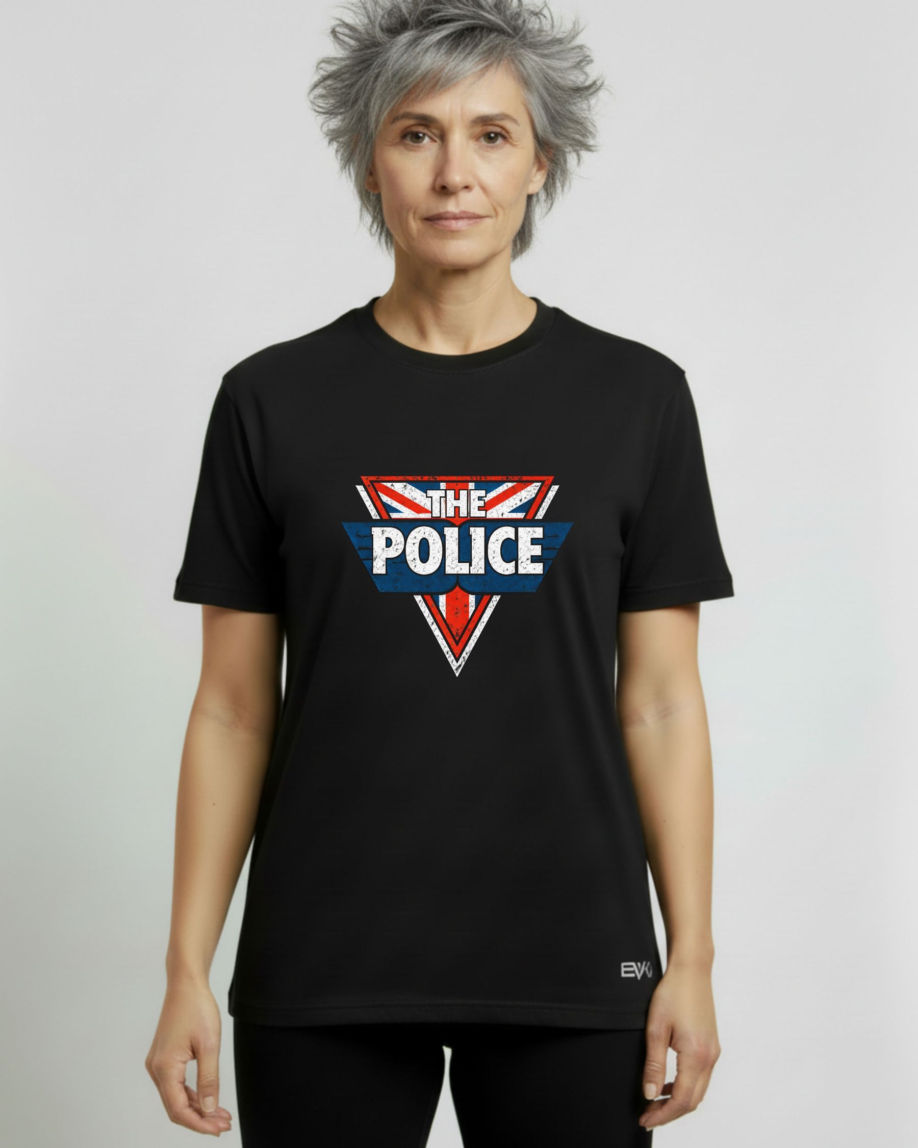 Camiseta The Police – Vintage Flag