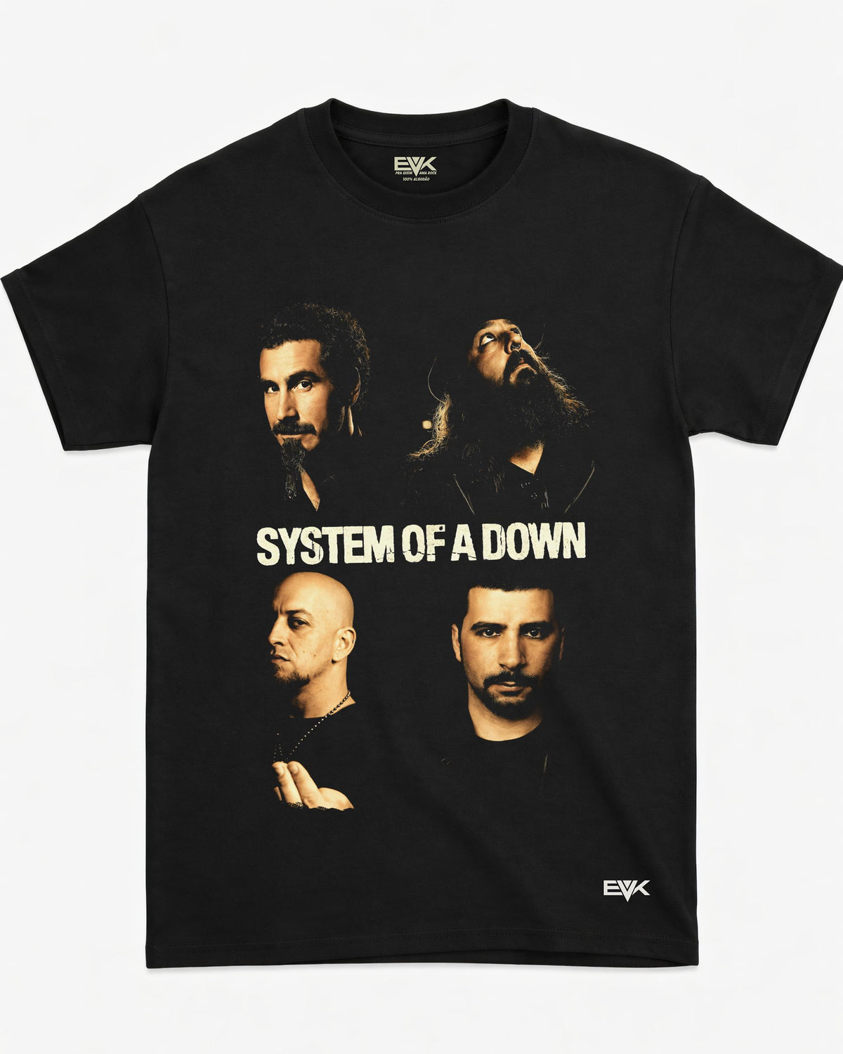 Camiseta System of a Down – Integrantes