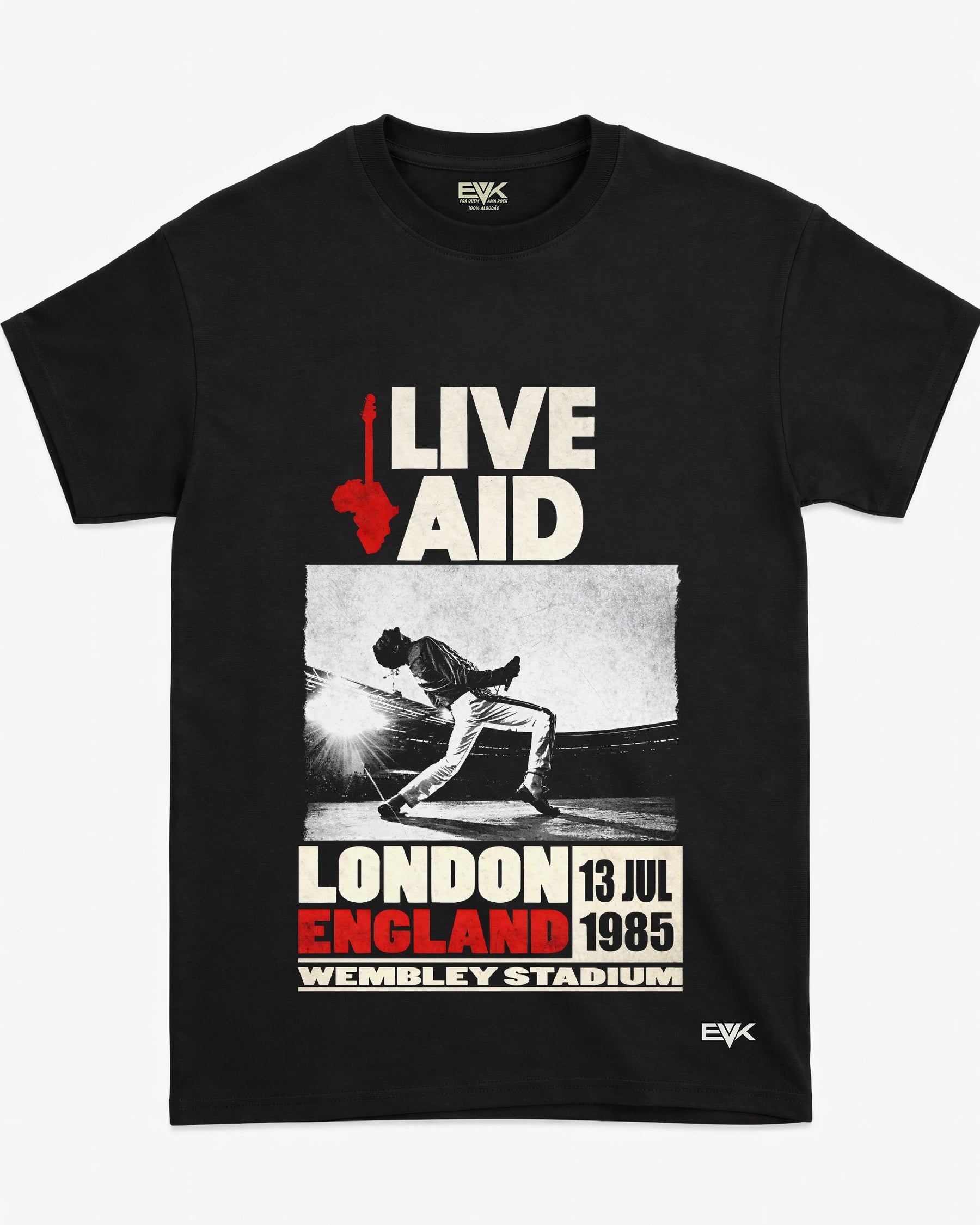 Camiseta Queen – Live Aid Wembley