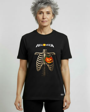 Camiseta Helloween – Pumpkin Ribcage