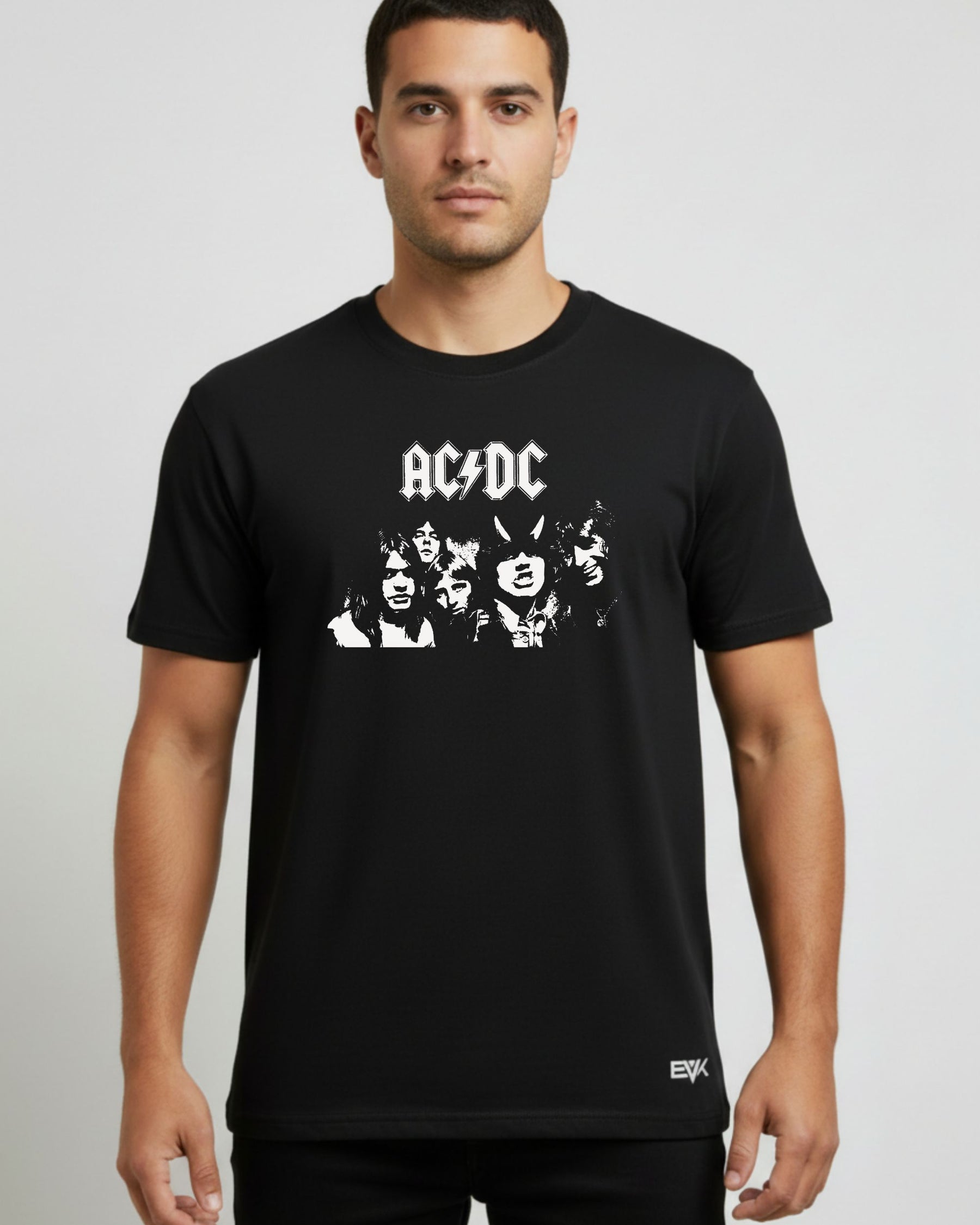 Camiseta AC/DC – Back in Black – Integrantes