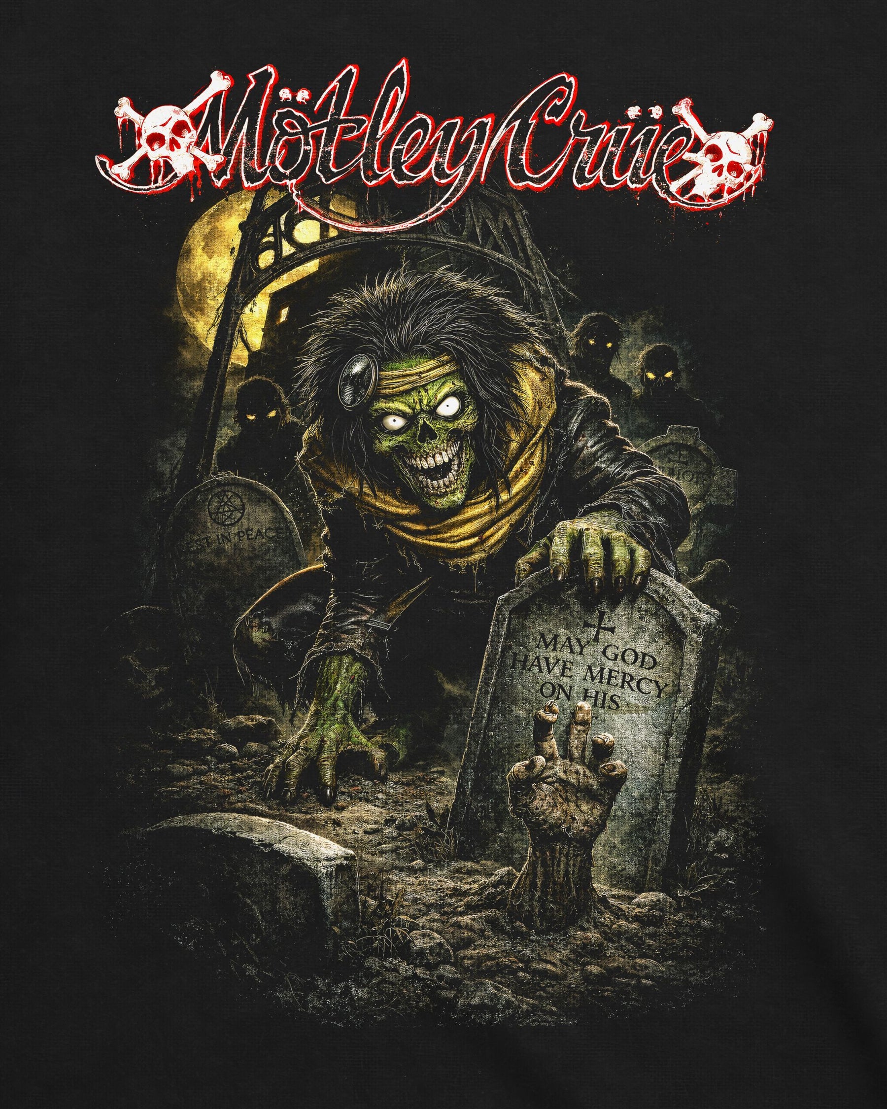 Camiseta Mötley Crüe – May God Have Mercy