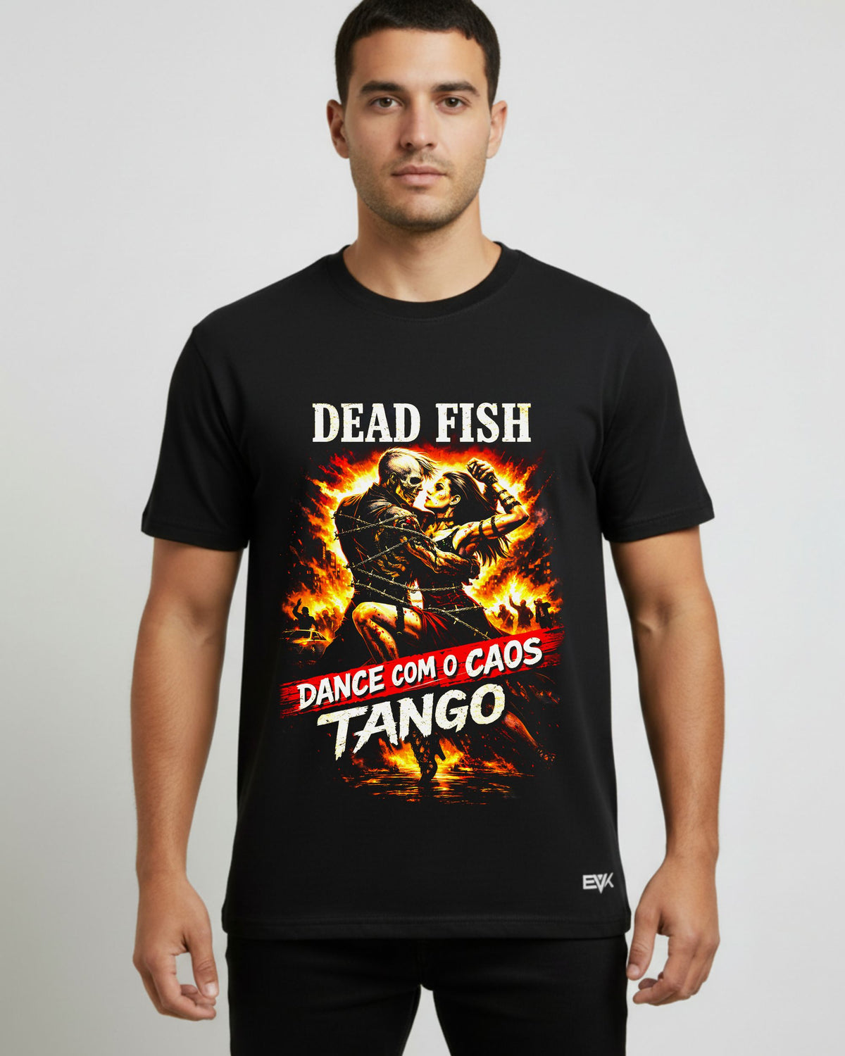 Camiseta Dead Fish – Dance com o Caos