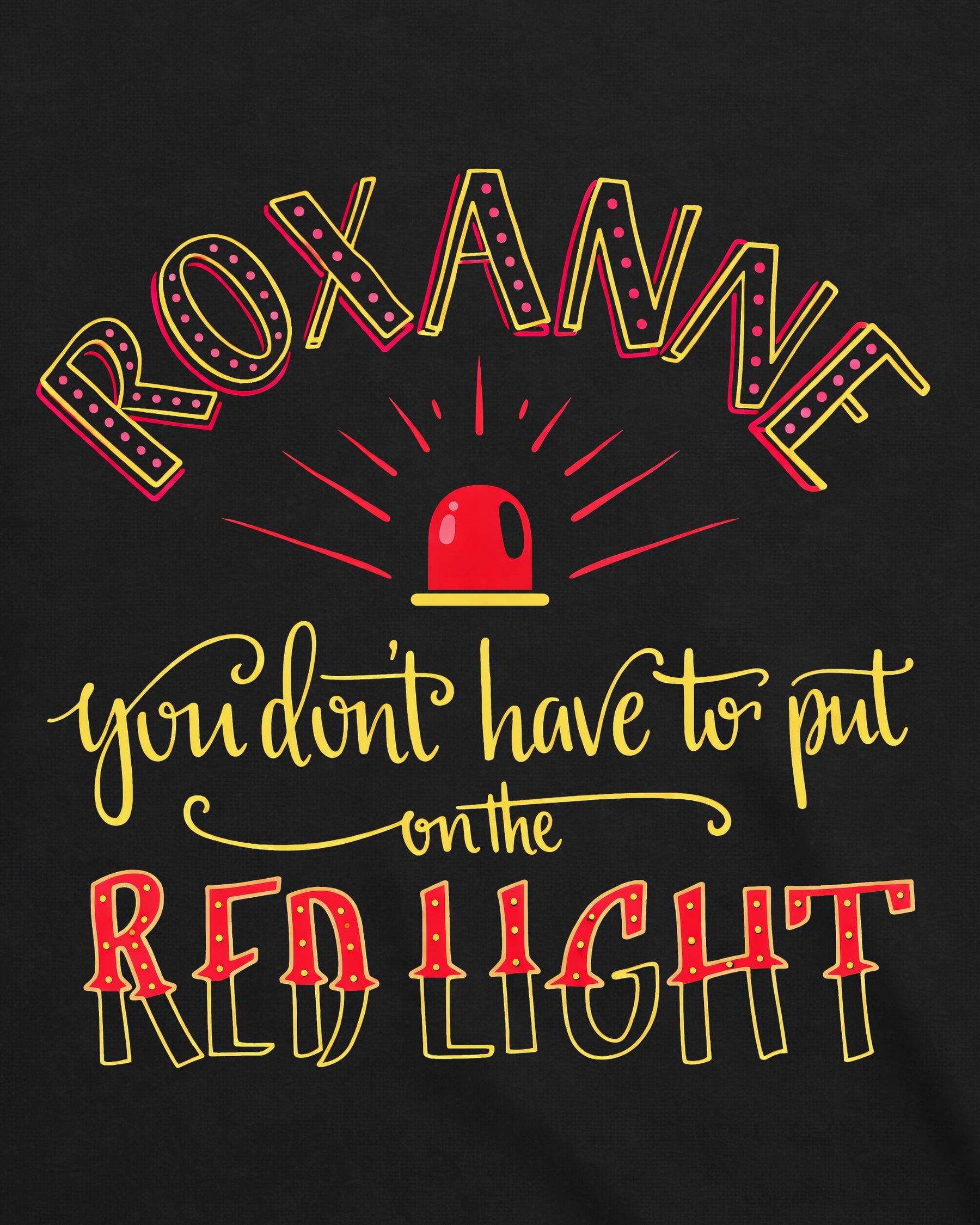 Camiseta The Police – Roxanne