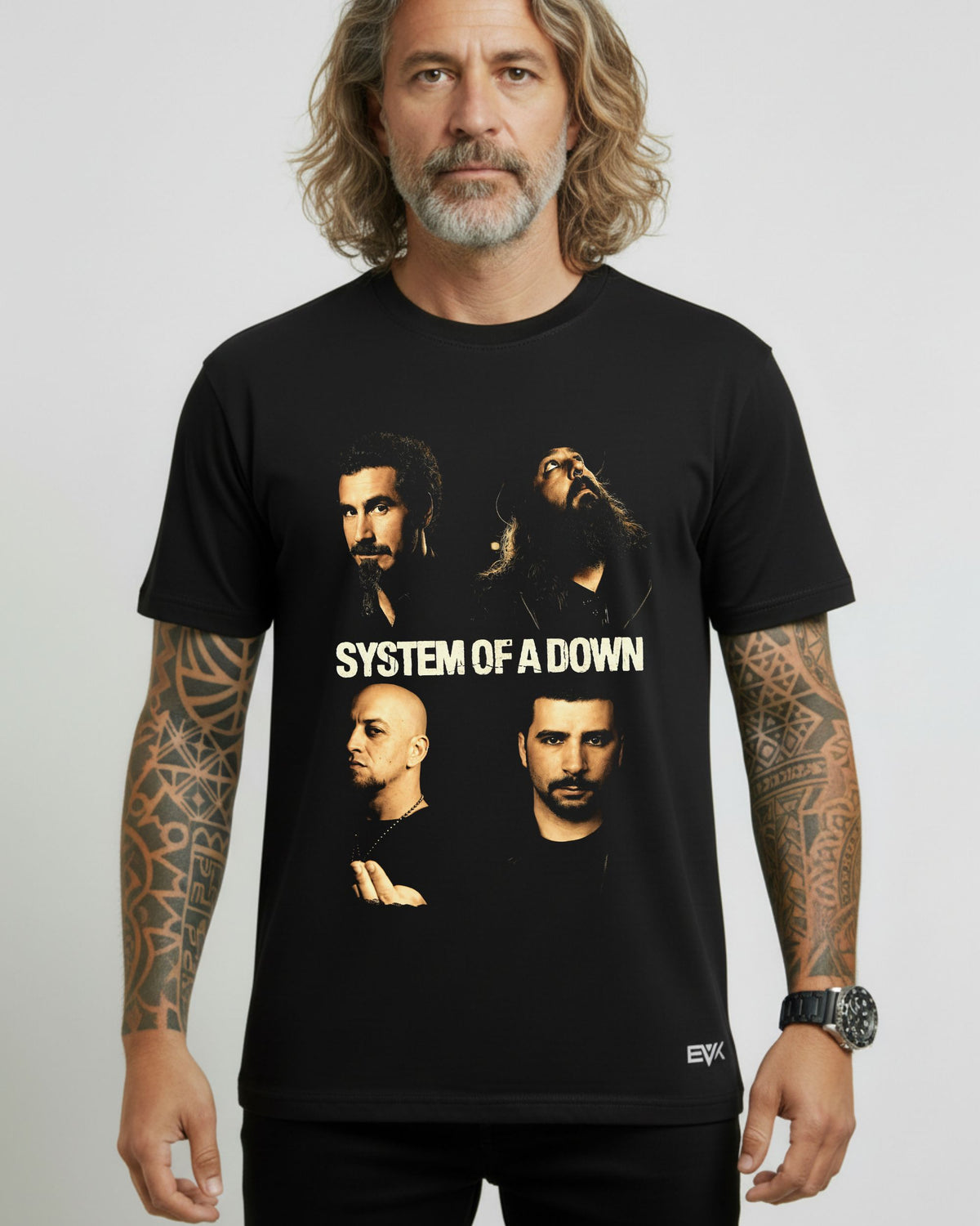 Camiseta System of a Down – Integrantes
