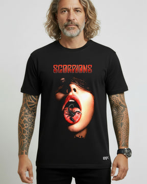 Camiseta Scorpions – Girl Tongue