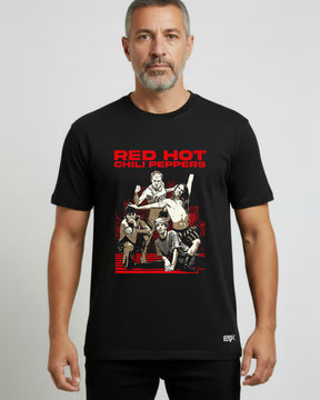Camiseta Red Hot Chili Peppers – Retrô Pôster