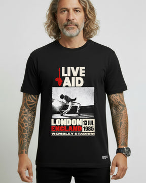Camiseta Queen – Live Aid Wembley