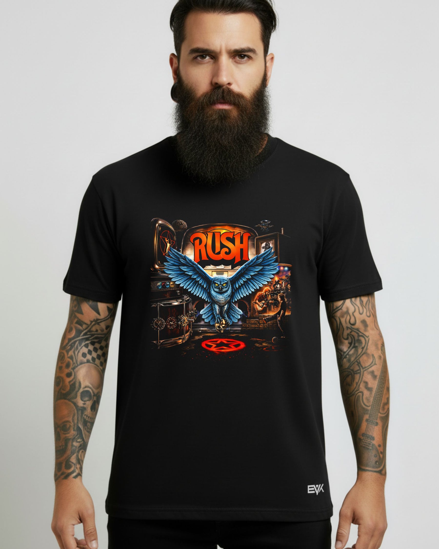 Camiseta Rush – Pinball Art