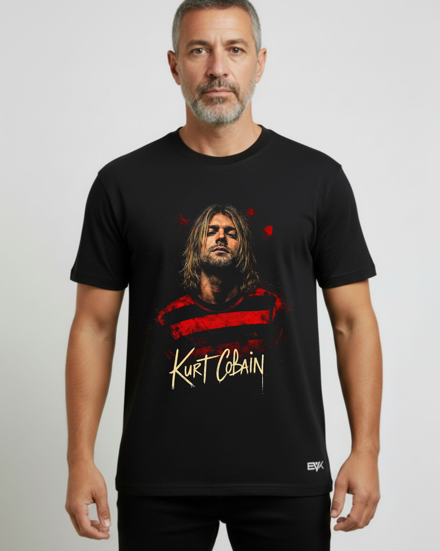 Camiseta Nirvana – Kurt Cobain Art