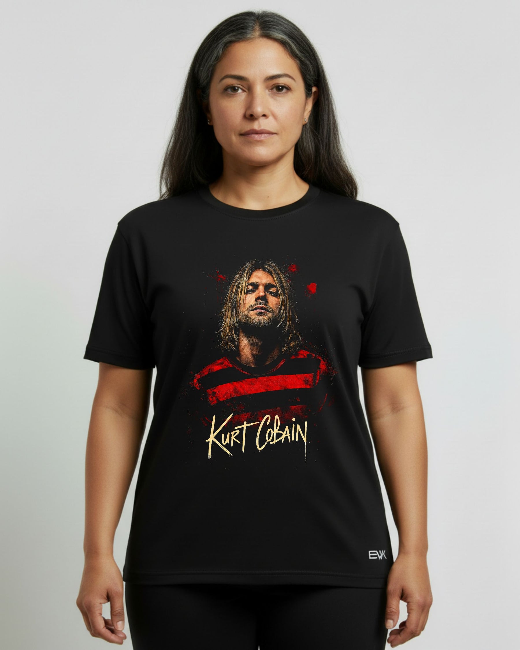 Camiseta Nirvana – Kurt Cobain Art