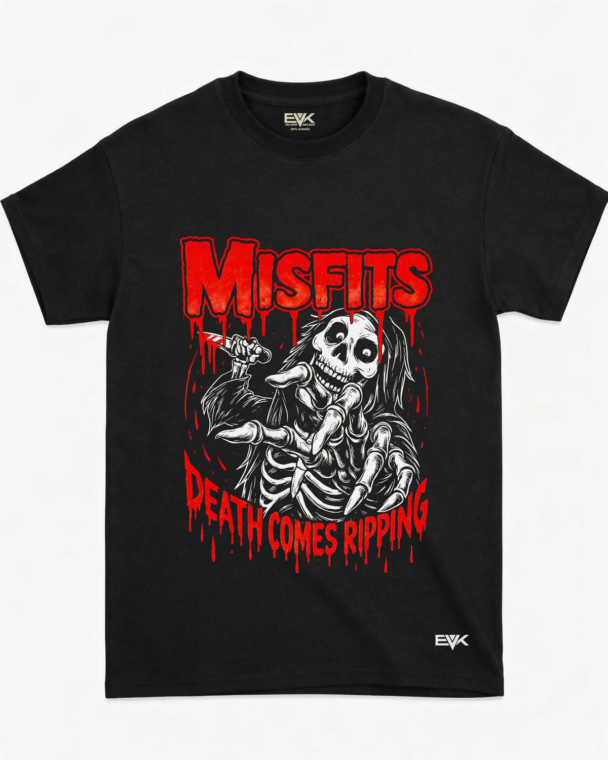 Camiseta Misfits – Death Comes Ripping