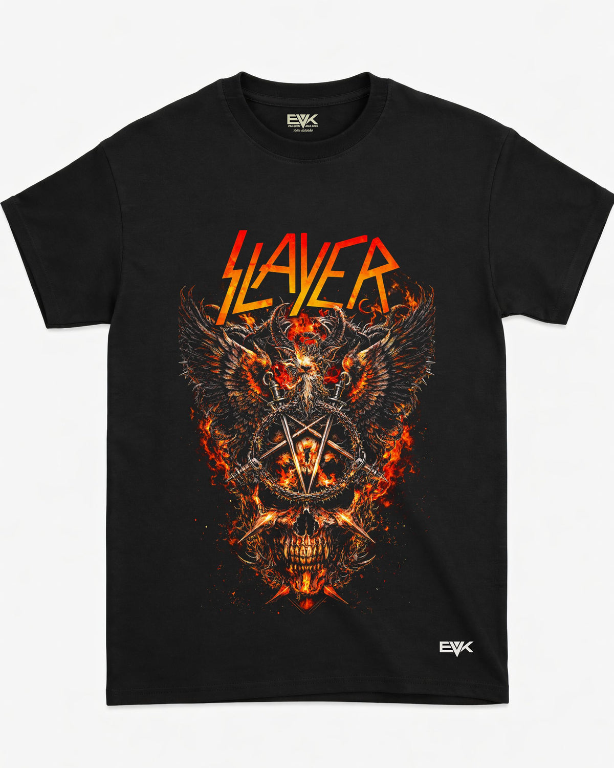 Camiseta Slayer – Skull Eagle