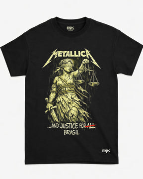 Camiseta Metallica – …And Justice for All – Brasil