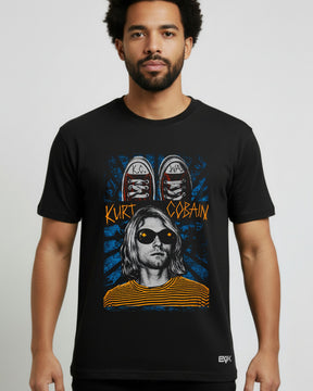 Camiseta Nirvana – Kurt Cobain Grunge Art