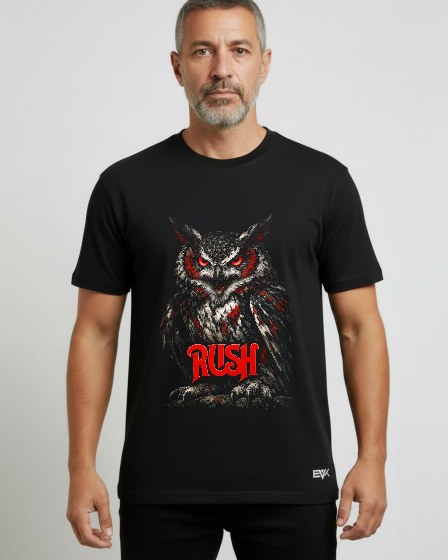 Camiseta Rush – Fly By Night Owl