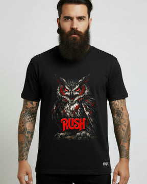 Camiseta Rush – Fly By Night Owl