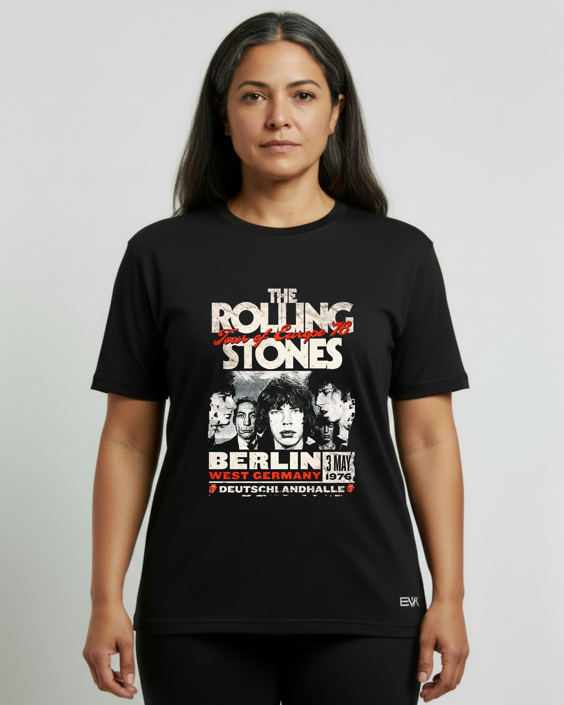 Camiseta Rolling Stones – Europe ’76 Tour Berlin
