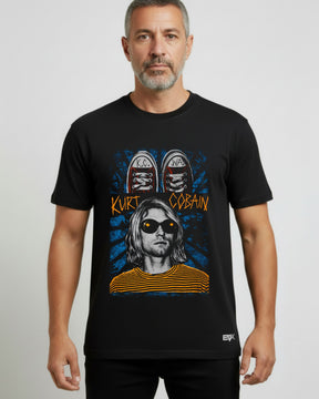 Camiseta Nirvana – Kurt Cobain Grunge Art