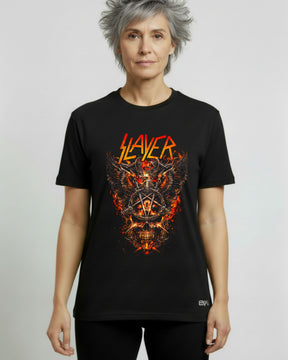 Camiseta Slayer – Skull Eagle