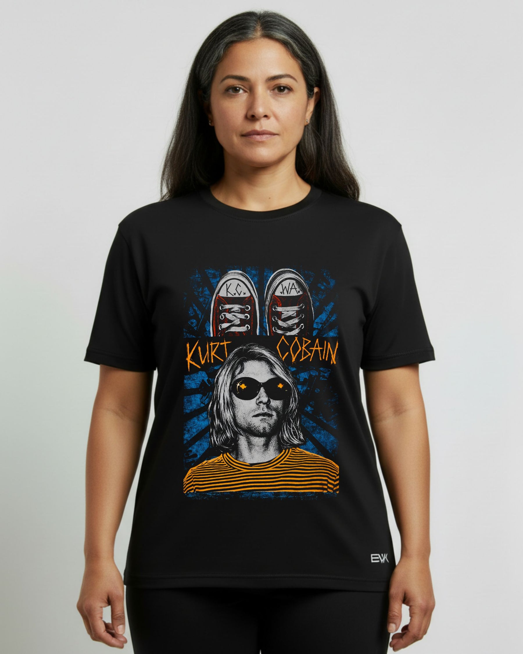 Camiseta Nirvana – Kurt Cobain Grunge Art