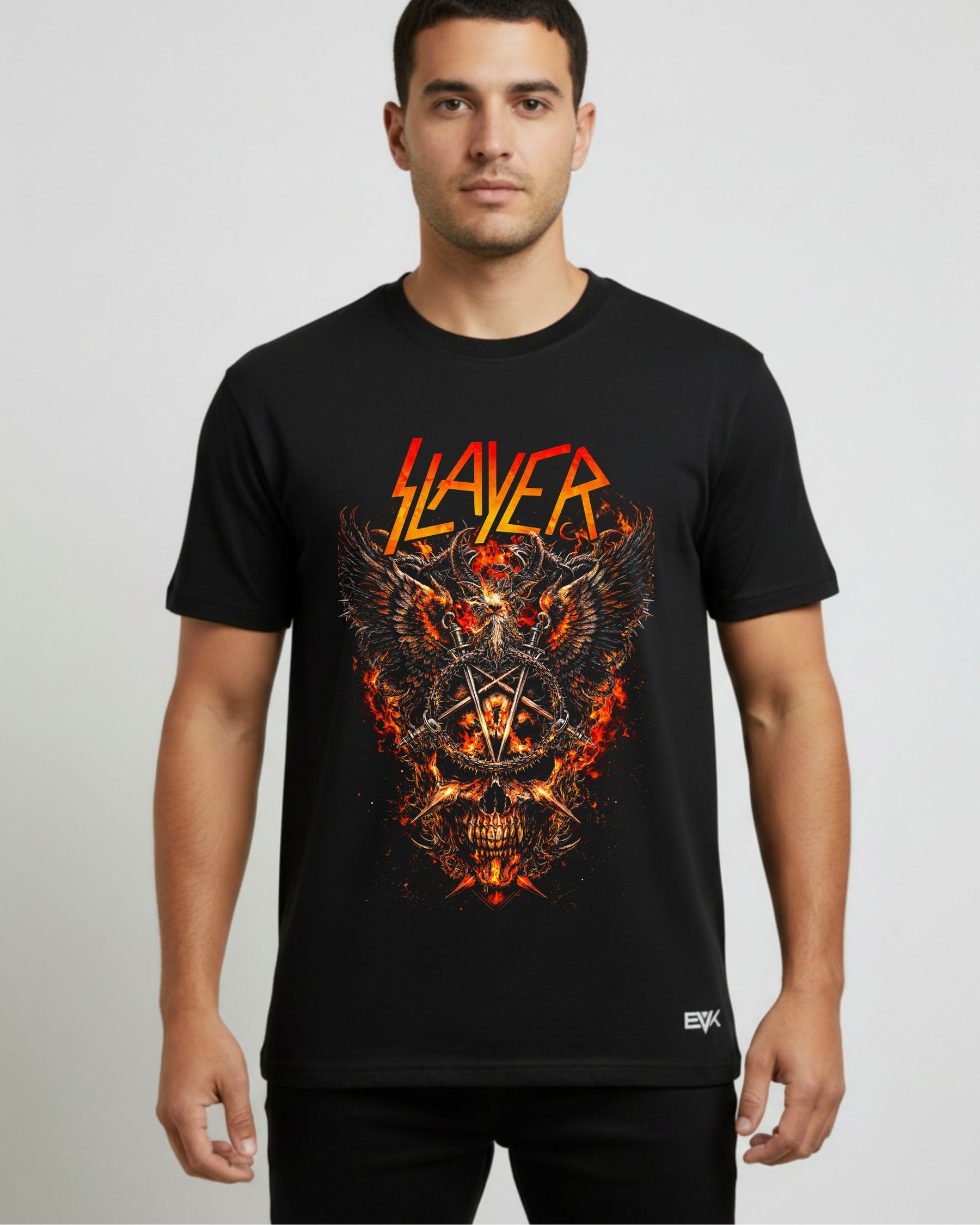 Camiseta Slayer – Skull Eagle