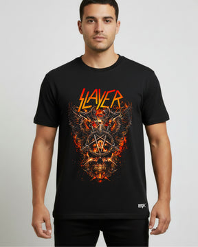 Camiseta Slayer – Skull Eagle