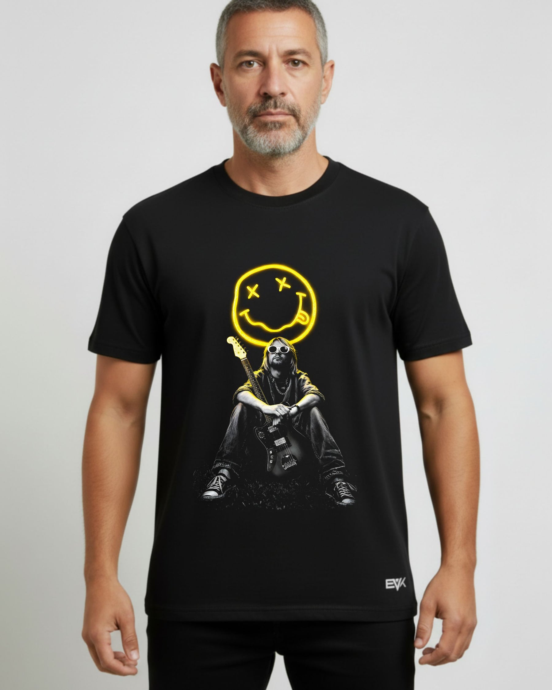 Camiseta Nirvana – Smile Kurt Face