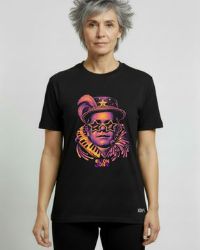 Camiseta Elton John – Star Glasses