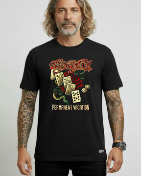 Camiseta Aerosmith – Permanent Vacation – Cards