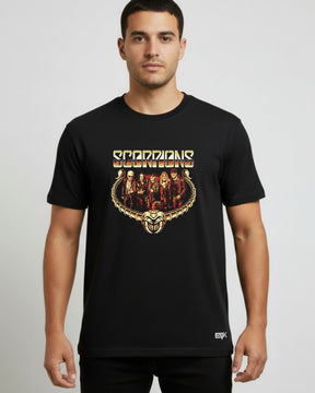 Camiseta Scorpions – Classic Band Logo