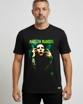 Camiseta Marilyn Manson – Goth Metal Face
