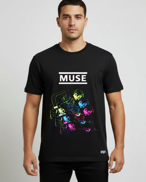Camiseta Muse – Band Colorful Pop Art