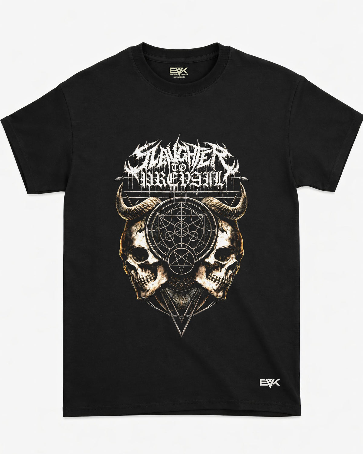 Camiseta Slaughter to Prevail – Geometric Demon Skull