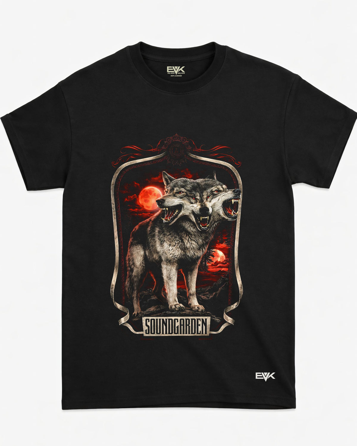 Camiseta Soundgarden – Tri Wolf