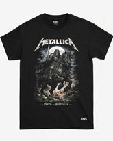 Camiseta Metallica – Cavaleiro da Morte – Poster Perth Australia