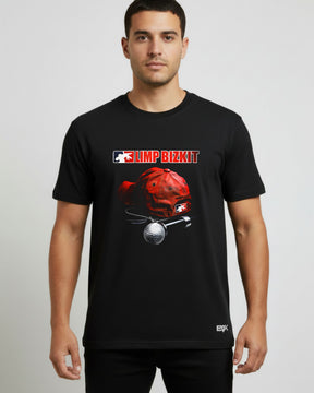 Camiseta Limp Bizkit – Red Cap & Mic