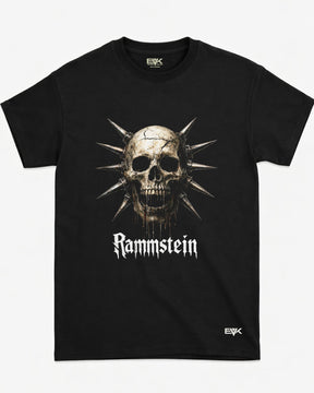 Camiseta Rammstein – Spiked Skull Logo