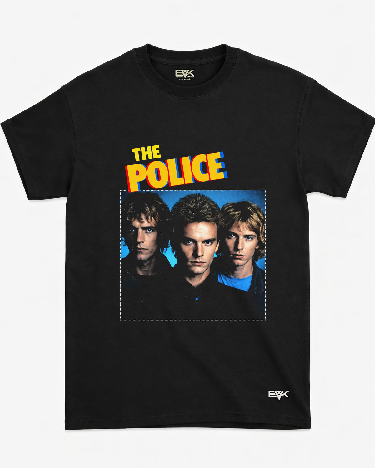 Camiseta The Police – New Wave